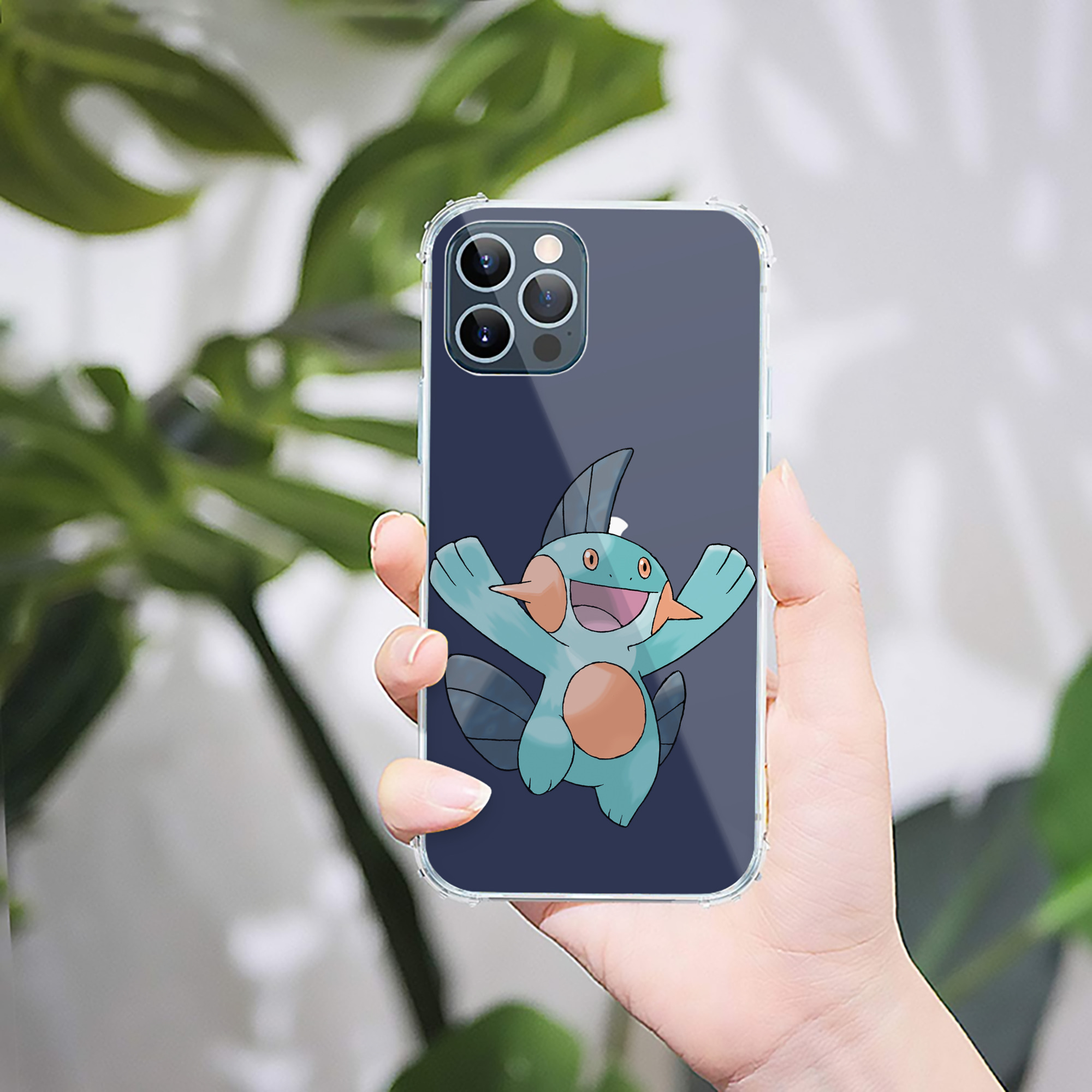 （画像用） ポケットモンスター Pokémon 【iPhone 12シリーズ対応】透明スマホケース（クリアソフトケース）